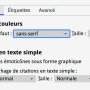 Thunderbird, choix des couleurs