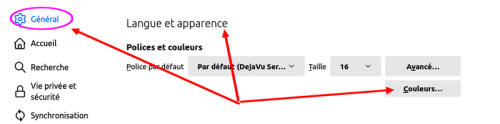 Obtenir un fond noir pour Firefox